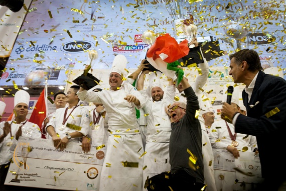 world pastry winner italian team